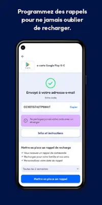 Recharge.fr android App screenshot 1